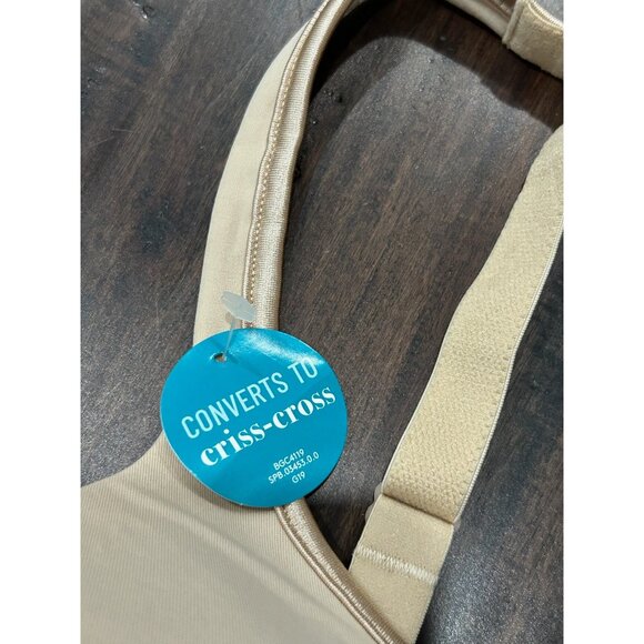 Vanity Fair Lingerie Body Caress Wireless Bra Damask Neutral Sz 40D Intimate NWT - Picture 6 of 13